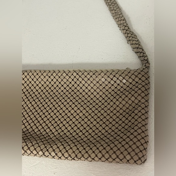 Vintage Jeanne Lottie Tan Mesh Purse - Picture 5 of 8